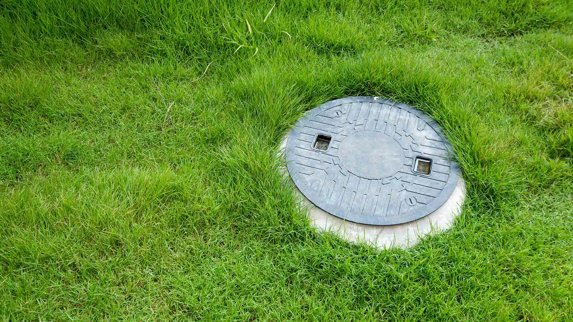 septic cover in yard grant mi 1