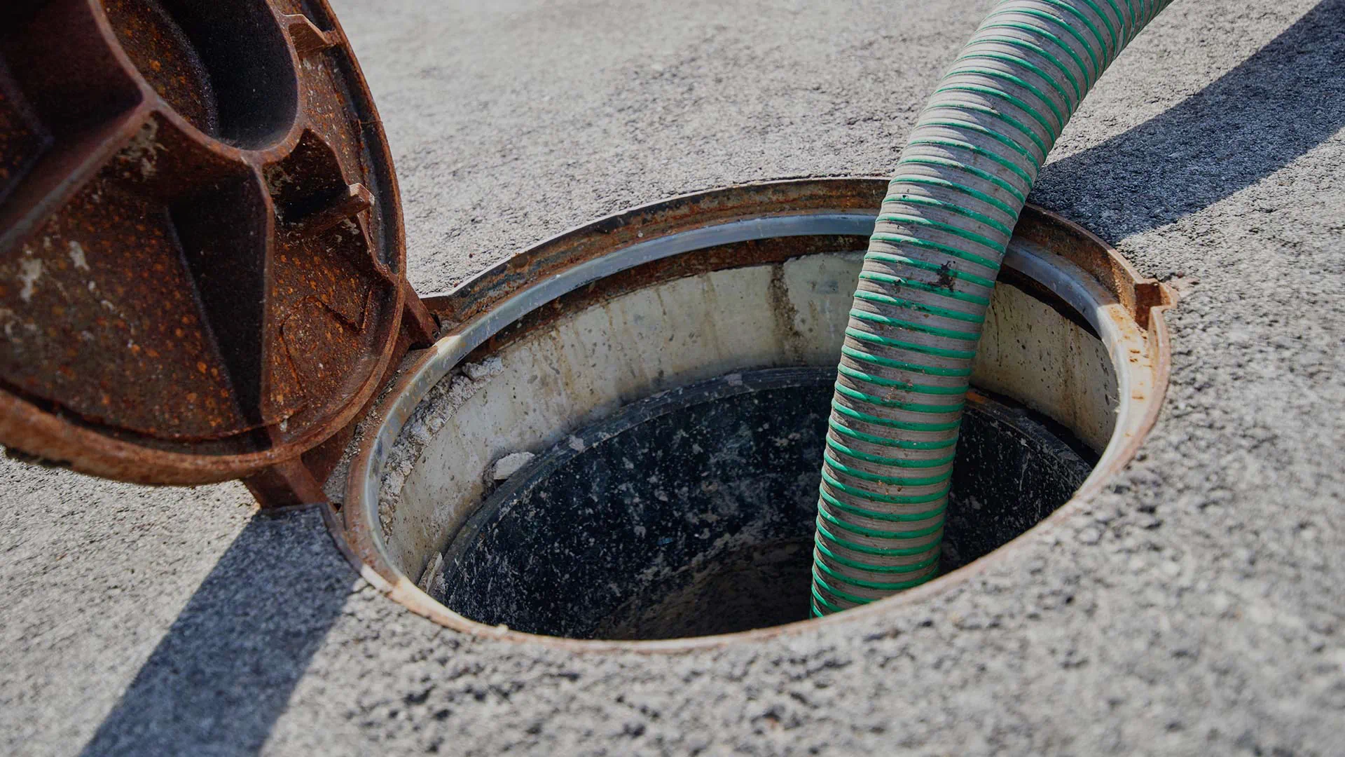 septic tank system at residential property white cloud mi 1